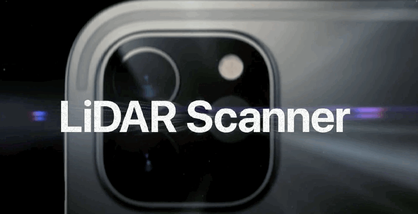 AR LiDAR demo from Apple iPad Pro announcement